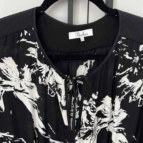 Parker 100% silk dress XS - Picture 3 of 7